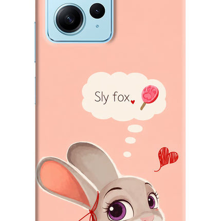 Judy Charm Redmi Note 12 4G Hard Case Back Cover by Casekaro