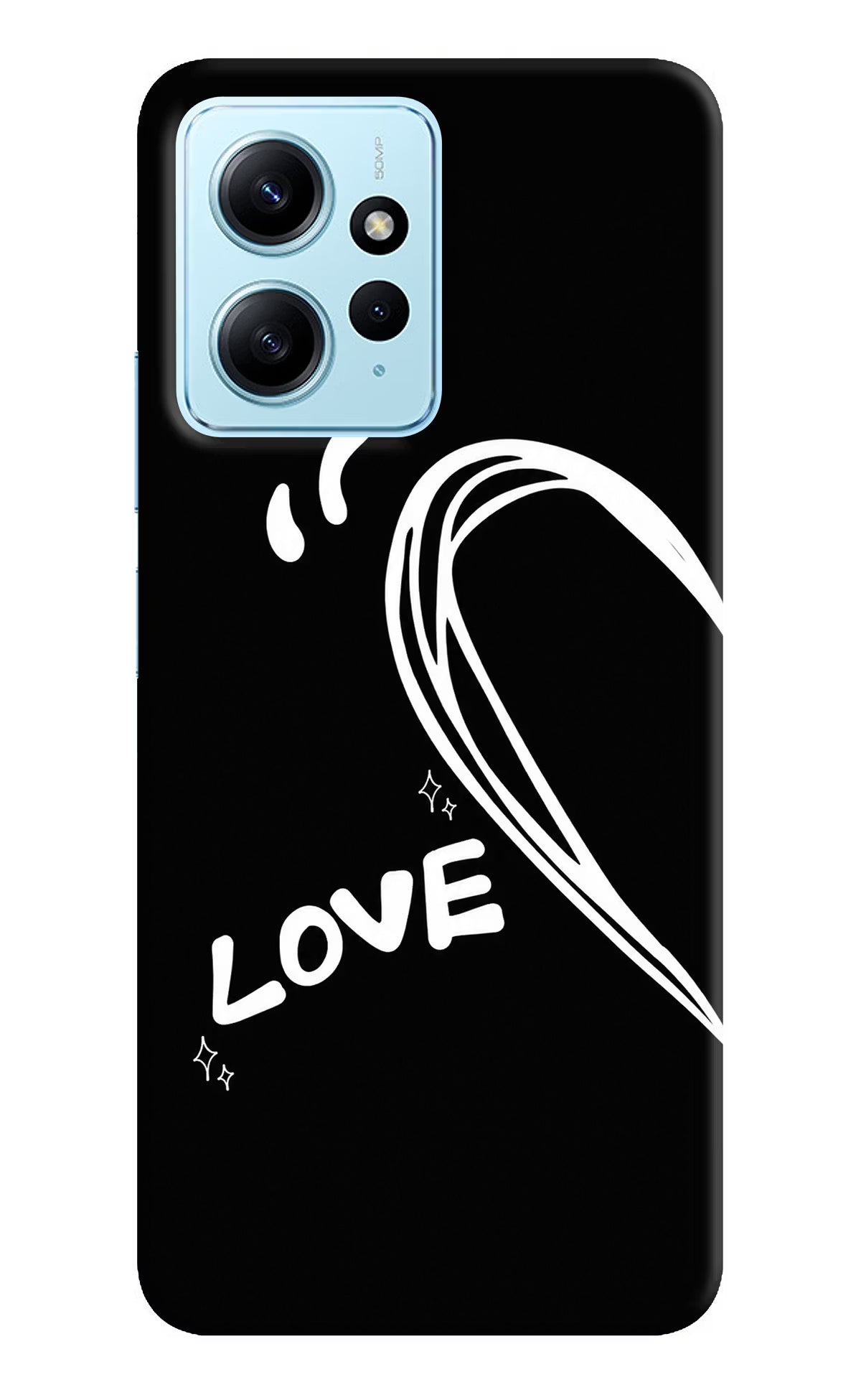 Love Line Redmi Note 12 4G Back Cover