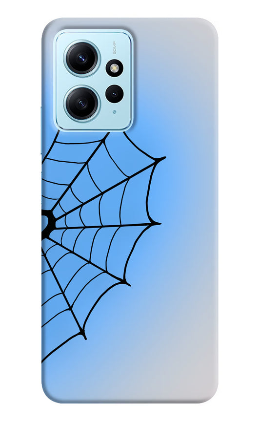 Blue Web Redmi Note 12 4G Back Cover