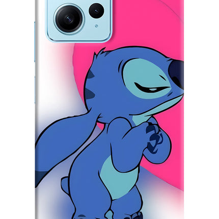 Stitch Hug Redmi Note 12 4G Hard Case Back Cover by Casekaro