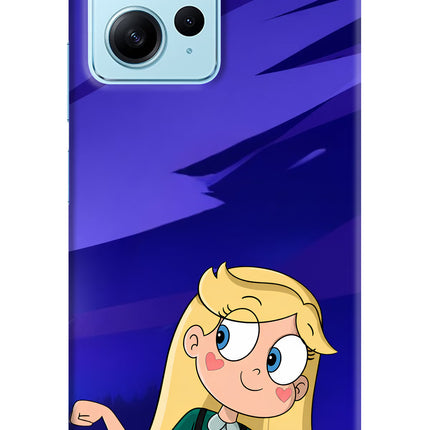 Star Glow Redmi Note 12 4G Hard Case Back Cover by Casekaro