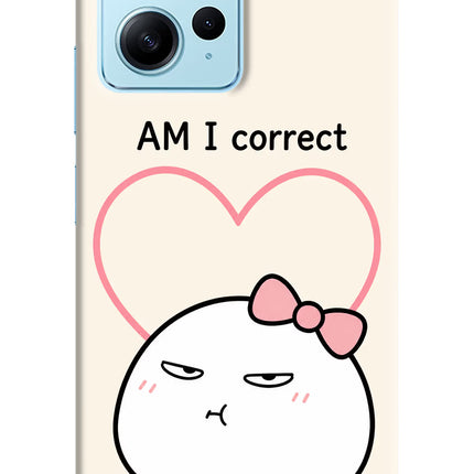 Always Right Redmi Note 12 4G Hard Case Back Cover by Casekaro