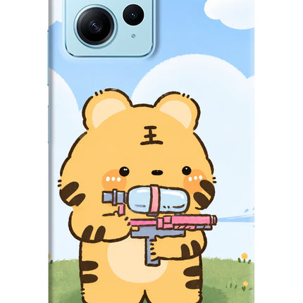 Tiger Treat Redmi Note 12 4G Hard Case Back Cover by Casekaro