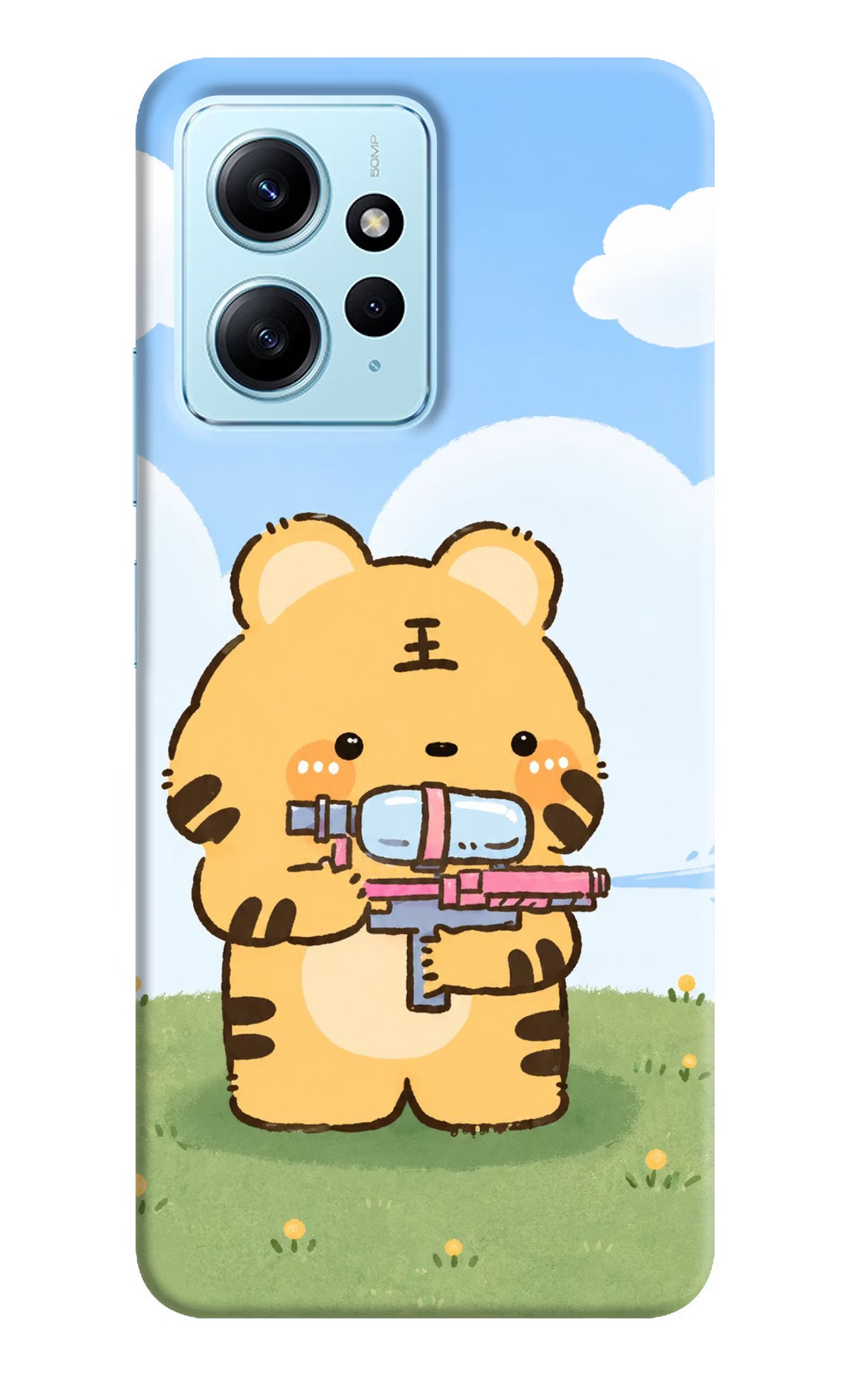 Tiger Treat Redmi Note 12 4G Back Cover