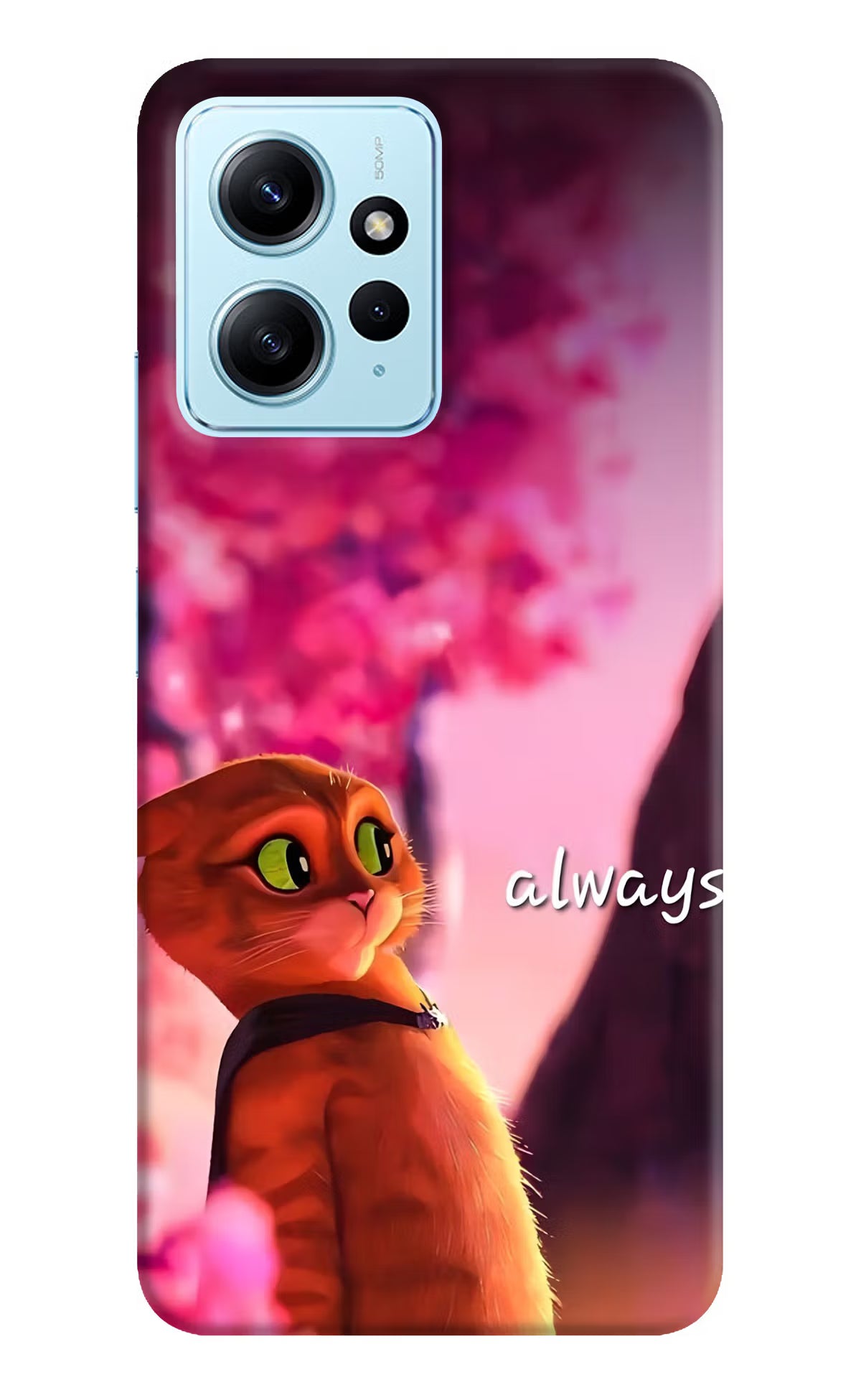 Always Cat Redmi Note 12 4G Back Cover