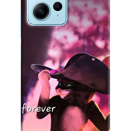Forever Cat Redmi Note 12 4G Hard Case Back Cover by Casekaro