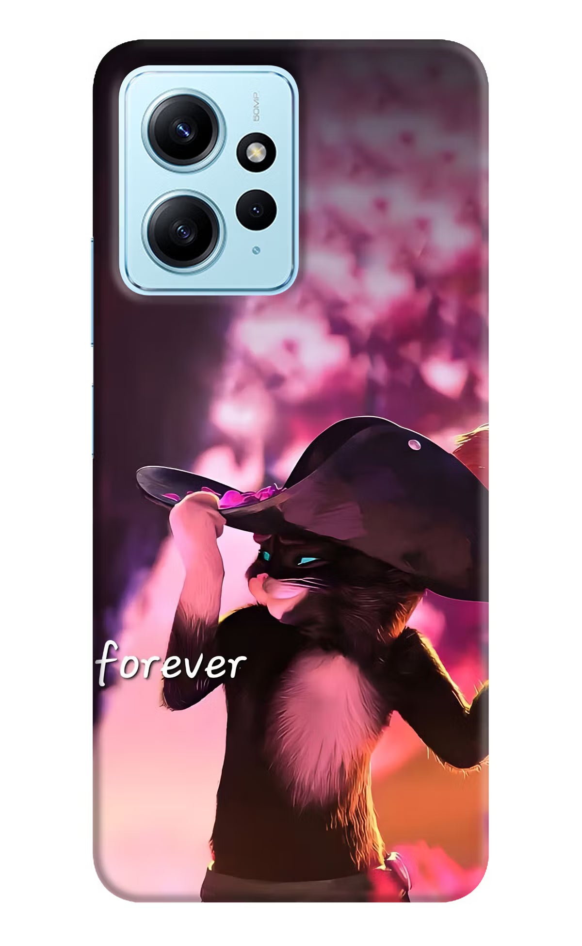 Forever Cat Redmi Note 12 4G Back Cover