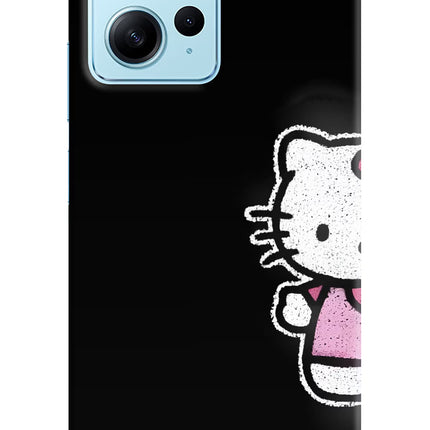 Kitty Charm Redmi Note 12 4G Hard Case Back Cover by Casekaro