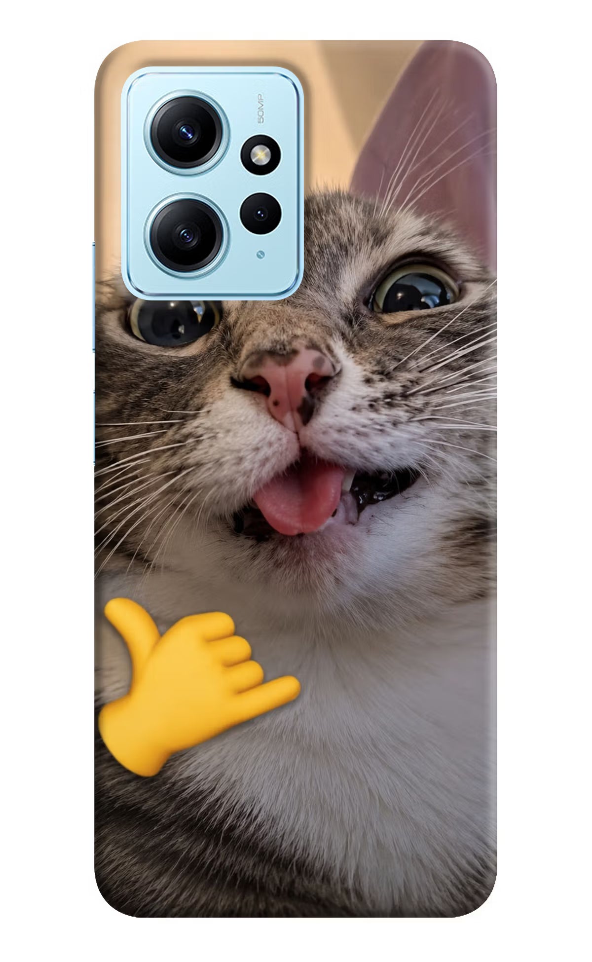 Silly Cat Call Redmi Note 12 4G Back Cover