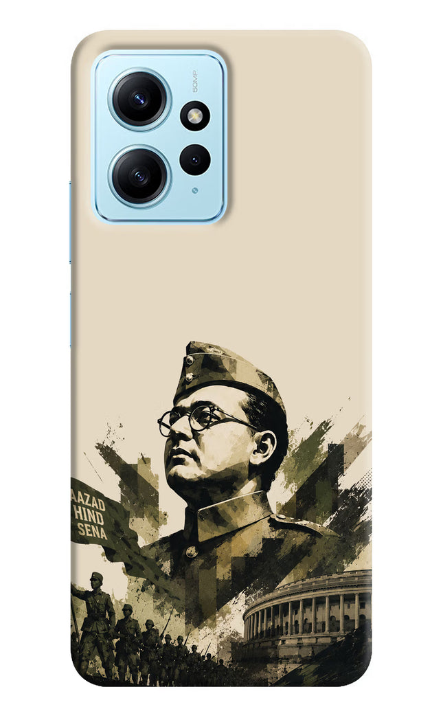 Netaji Rising Redmi Note 12 4G Back Cover