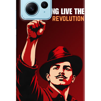 Bhagat Singh Revolution Redmi Note 12 4G Hard Case Back Cover by Casekaro