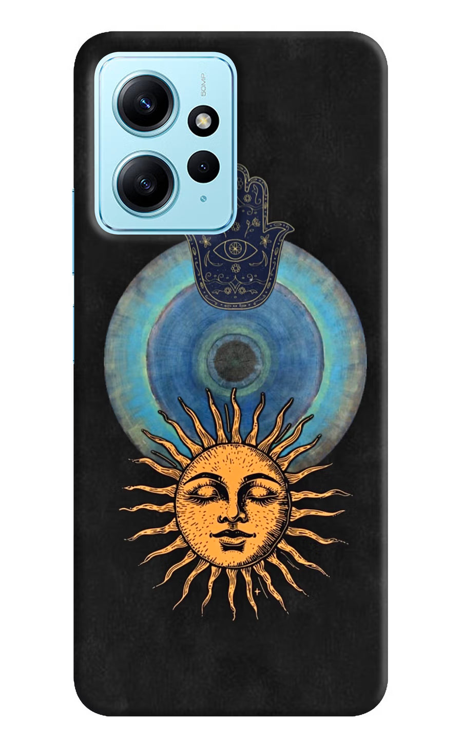 Divine Sun Redmi Note 12 4G Back Cover, Hard case