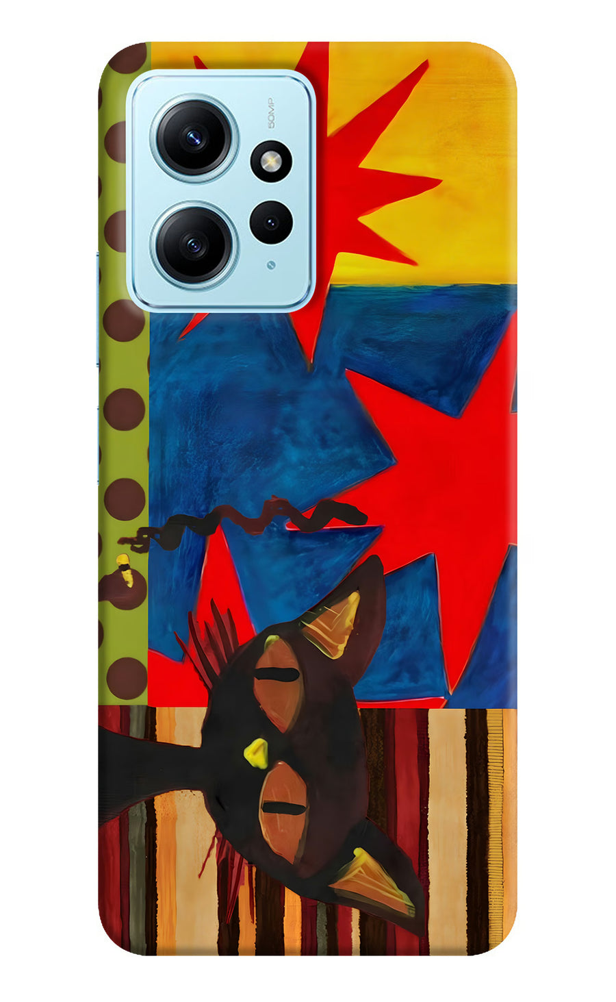 Pop Cat Redmi Note 12 4G Back Cover, Hard case
