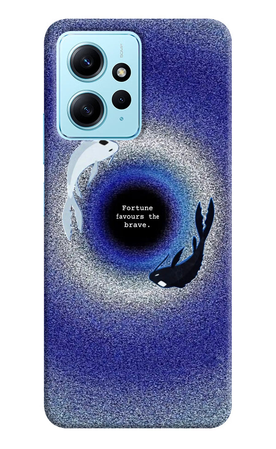 Dark Koi Redmi Note 12 4G Back Cover, Hard case
