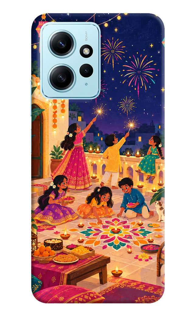 Diwali Night Redmi Note 12 4G Back Cover