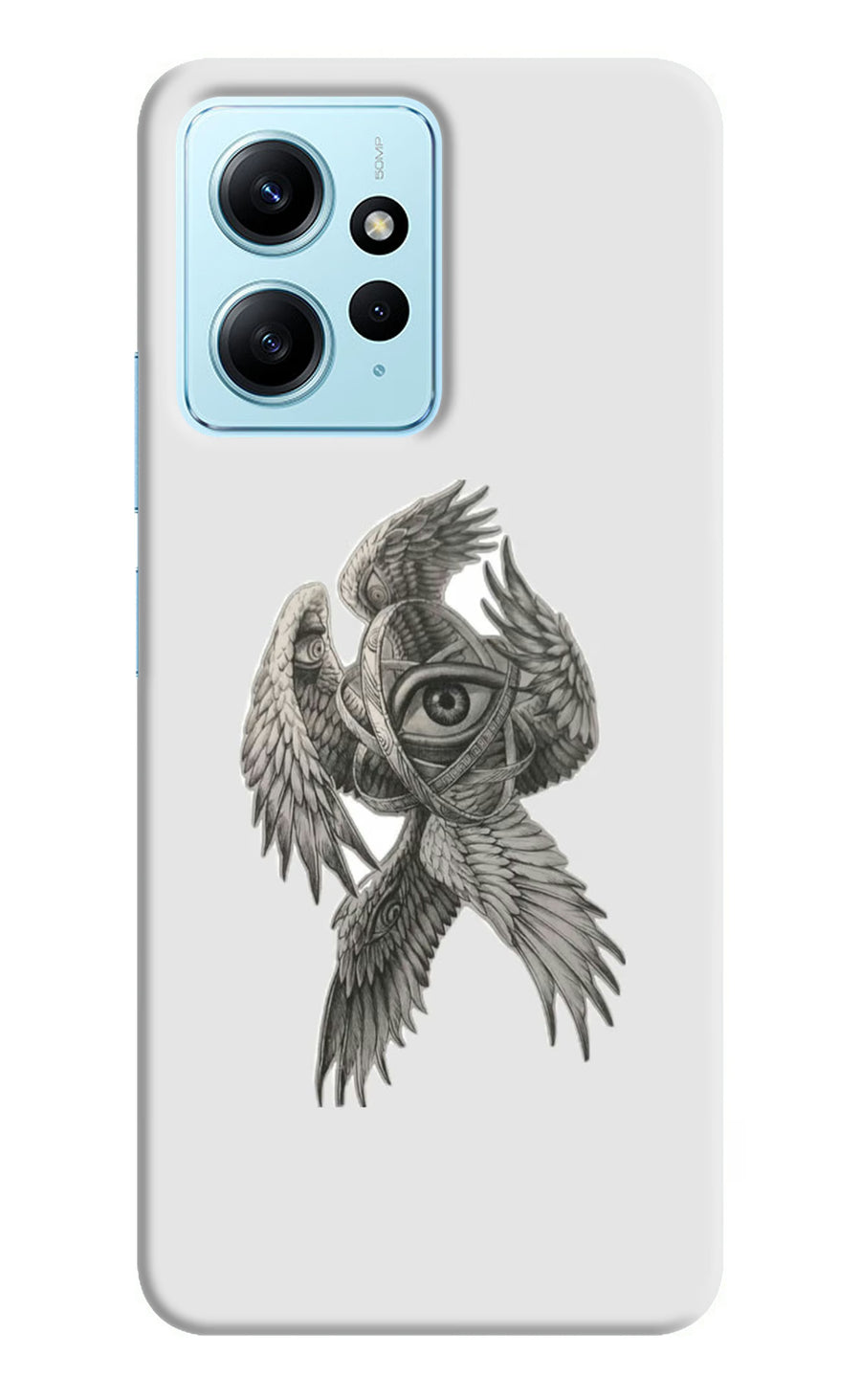 Accurate Angel Redmi Note 12 4G Back Cover, Hard case