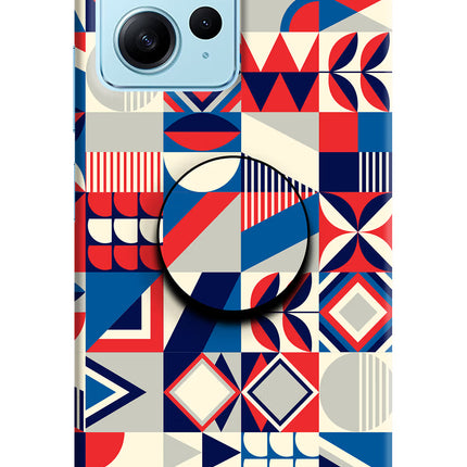 Colorful Pattern Redmi Note 12 4G Pop Case by Casekaro