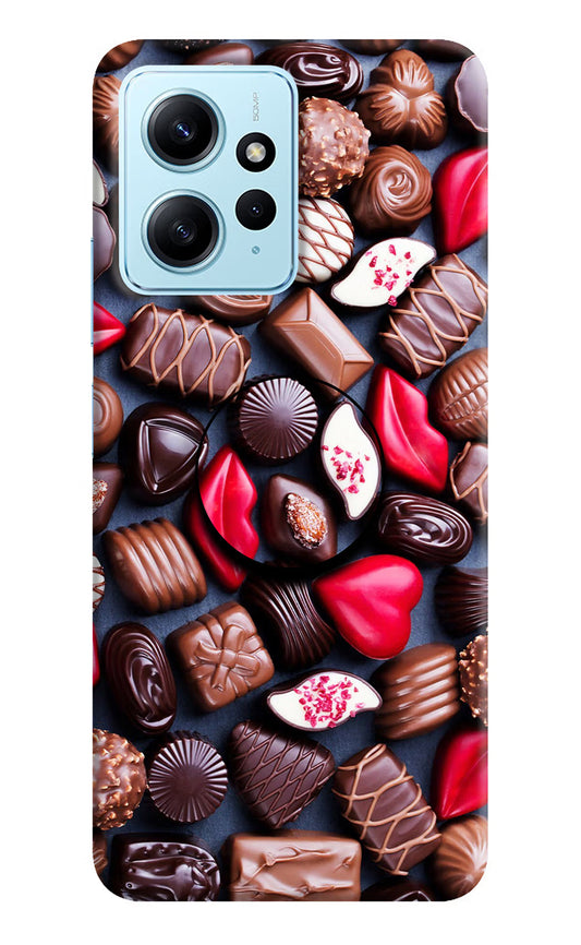 Chocolates Redmi Note 12 4G Pop Case by Casekaro
