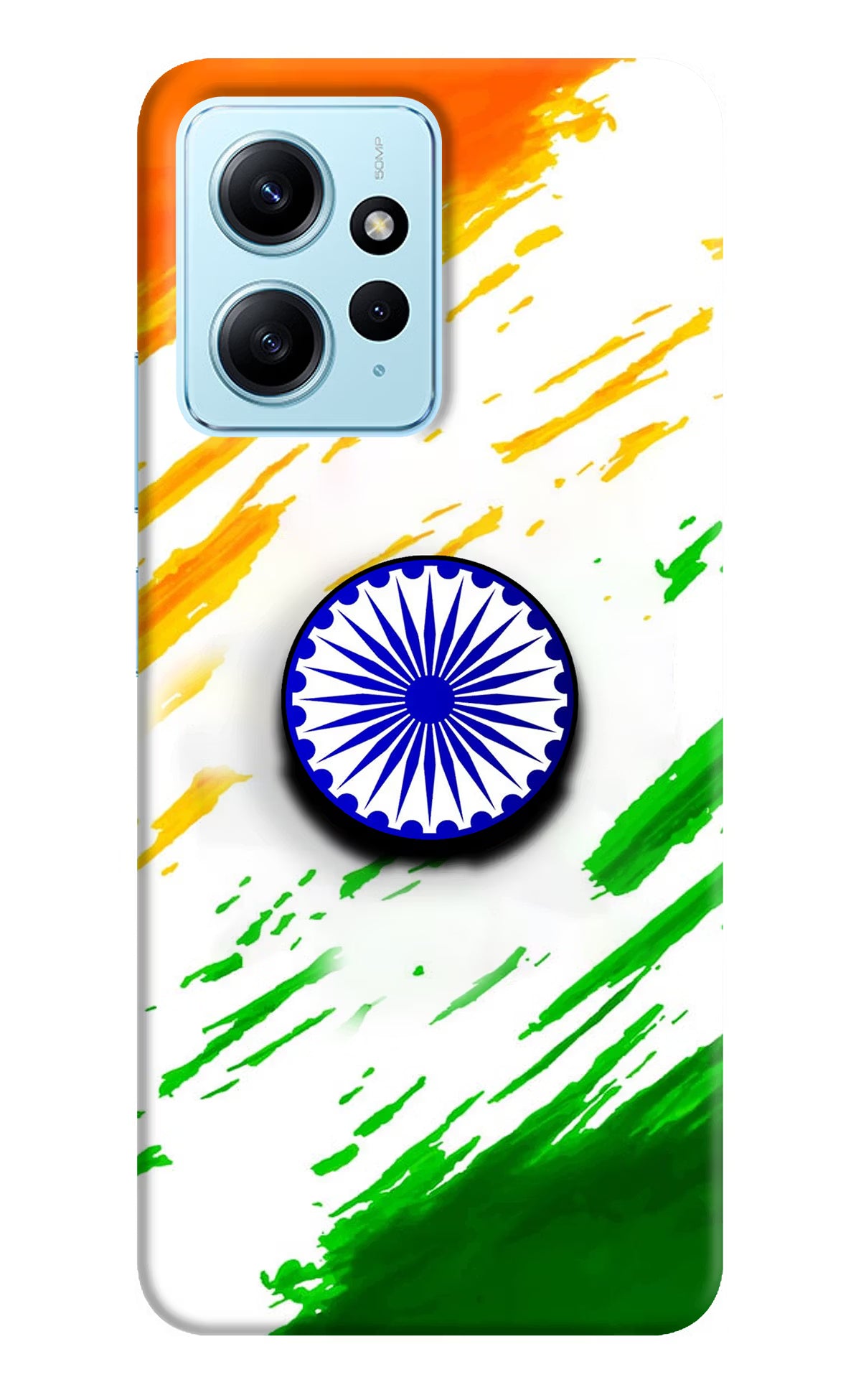 Indian Flag Ashoka Chakra Redmi Note 12 4G Pop Case