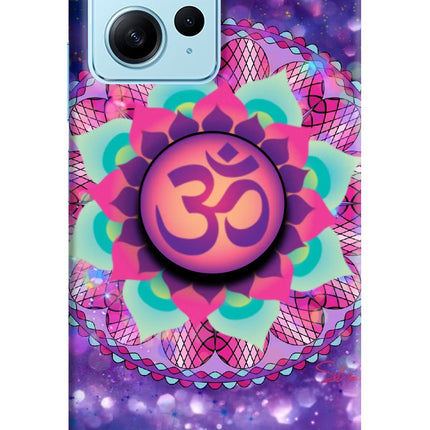 Om Purple Redmi Note 12 4G Pop Case by Casekaro