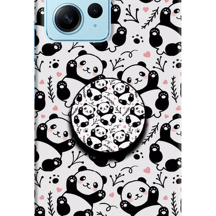 Cute Panda Redmi Note 12 4G Pop Case by Casekaro
