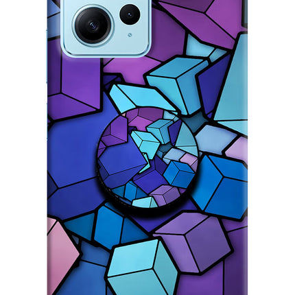 Cubic Abstract Redmi Note 12 4G Pop Case by Casekaro