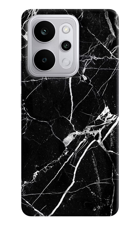 Black Marble Pattern Realme P4 Power 5G Back Cover