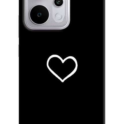 Heart Realme P4 Power 5G Hard Case Back Cover by Casekaro