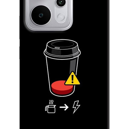 Coffee Realme P4 Power 5G Hard Case Back Cover by Casekaro