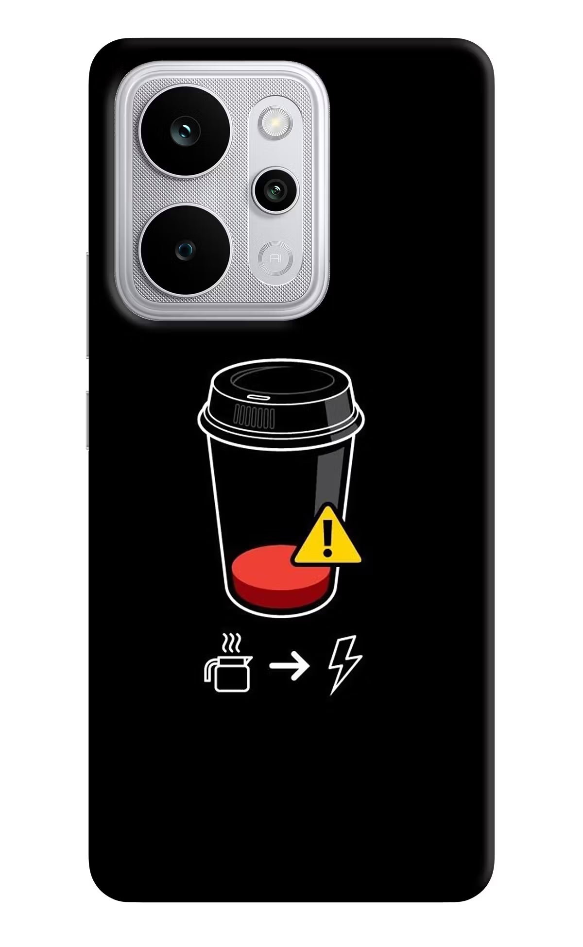 Coffee Realme P4 Power 5G Back Cover