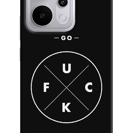 Go Fuck Yourself Realme P4 Power 5G Hard Case Back Cover by Casekaro