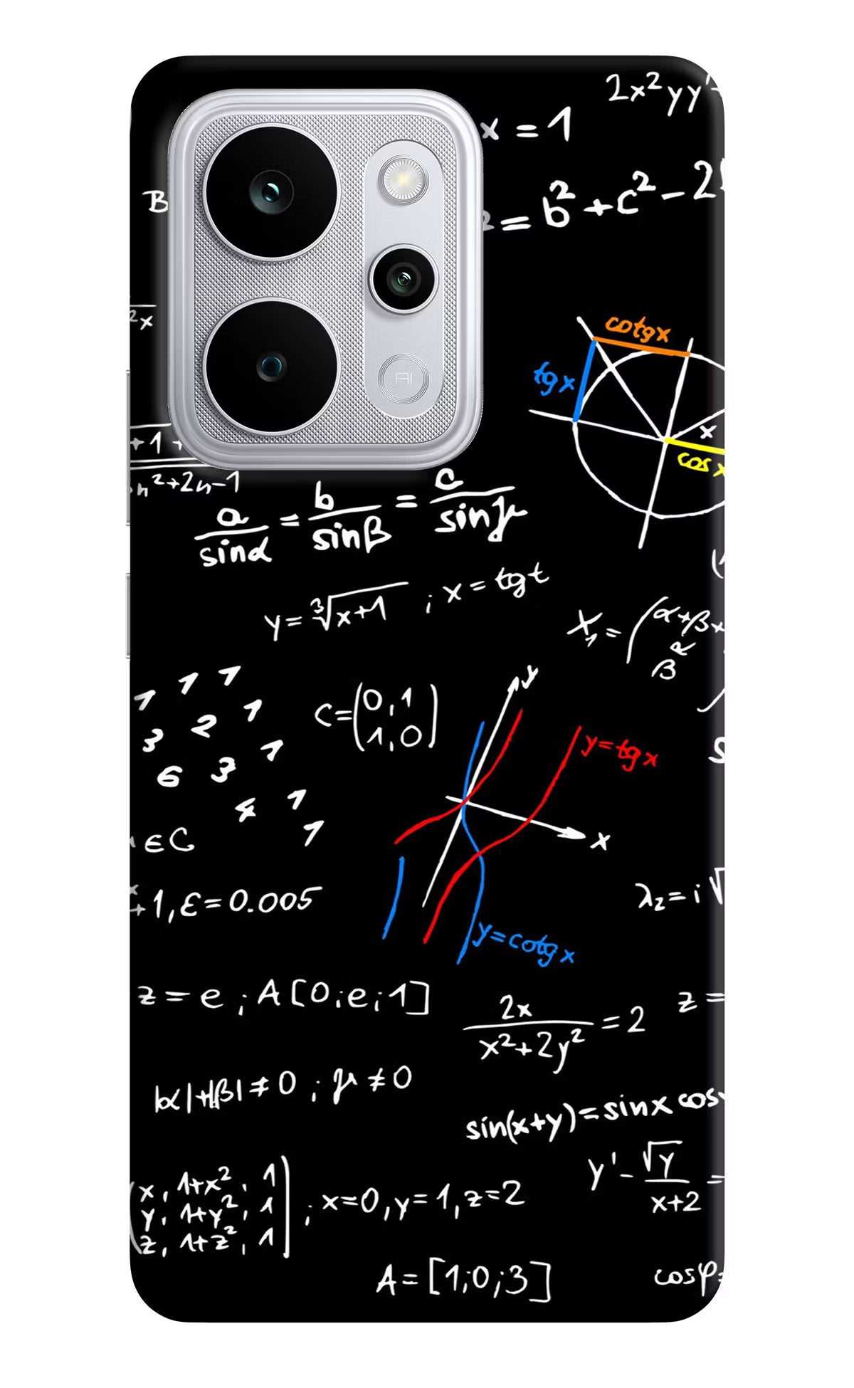 Mathematics Formula Realme P4 Power 5G Back Cover