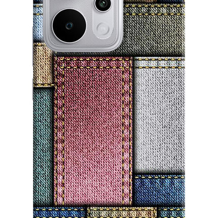 Multicolor Jeans Realme P4 Power 5G Hard Case Back Cover by Casekaro