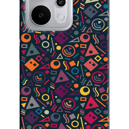 Geometric Abstract Realme P4 Power 5G Hard Case Back Cover by Casekaro