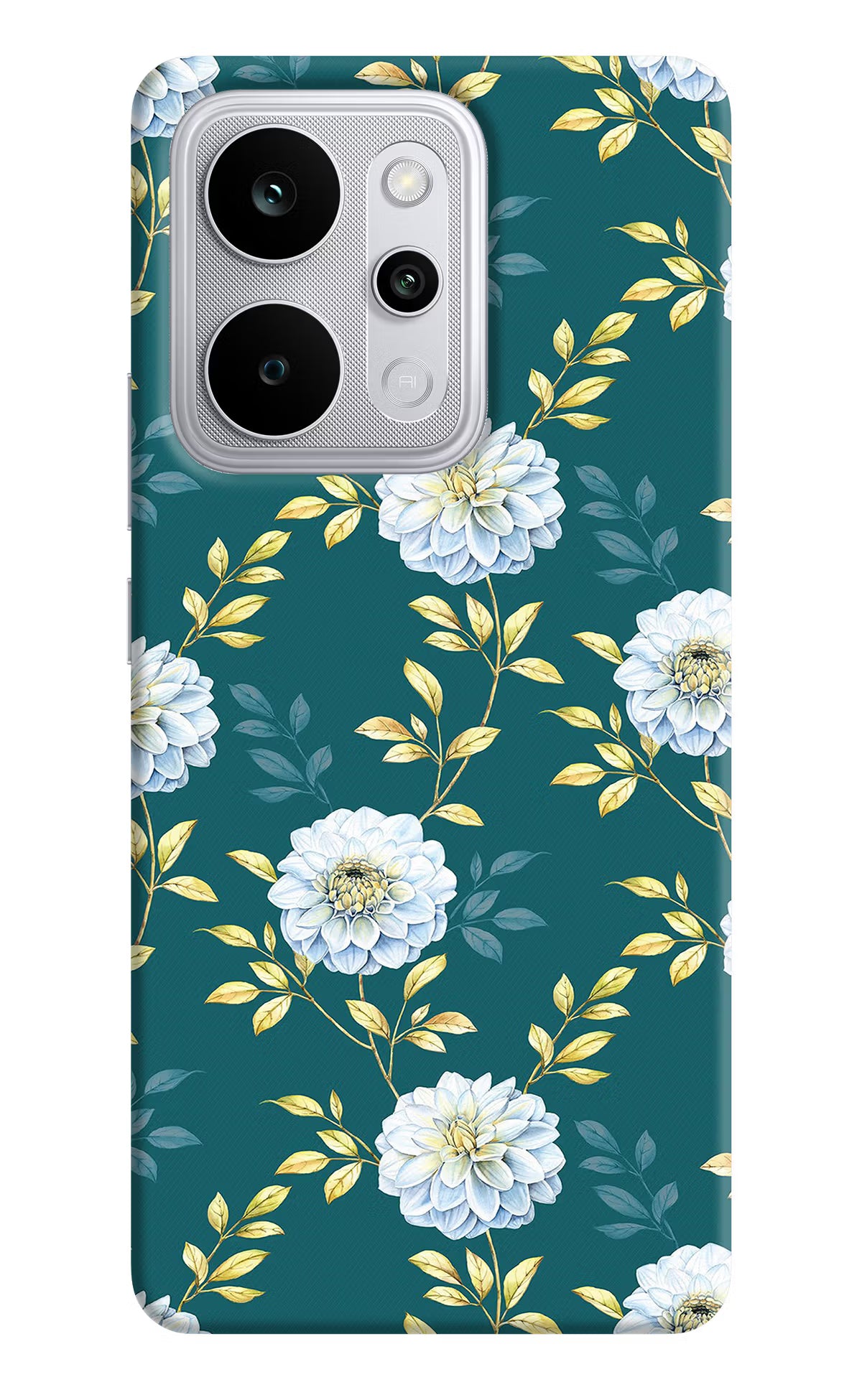 Flowers Realme P4 Power 5G Back Cover