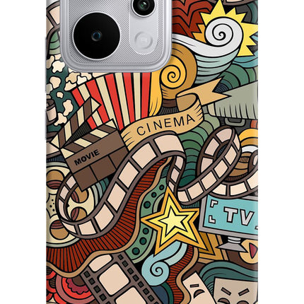 Cinema Abstract Realme P4 Power 5G Hard Case Back Cover by Casekaro