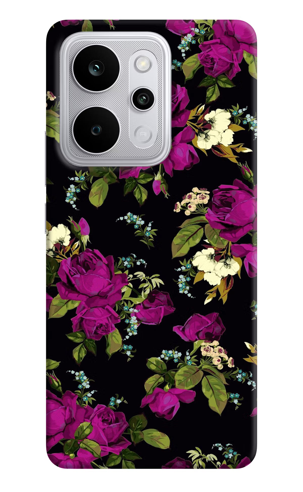 Flowers Realme P4 Power 5G Back Cover