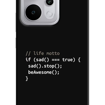 Life Motto Code Realme P4 Power 5G Hard Case Back Cover by Casekaro