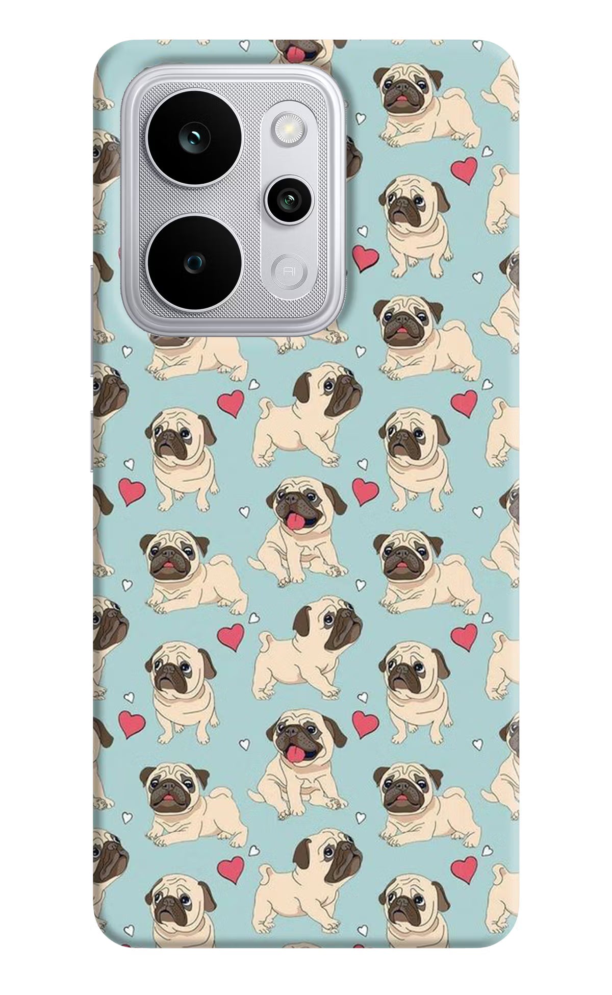 Pug Dog Realme P4 Power 5G Back Cover