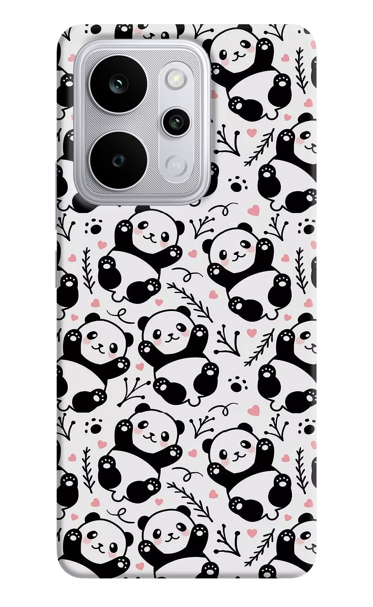 Cute Panda Realme P4 Power 5G Back Cover