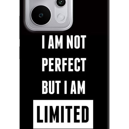 I Am Not Perfect But I Am Limited Edition Realme P4 Power 5G Hard Case Back Cover by Casekaro