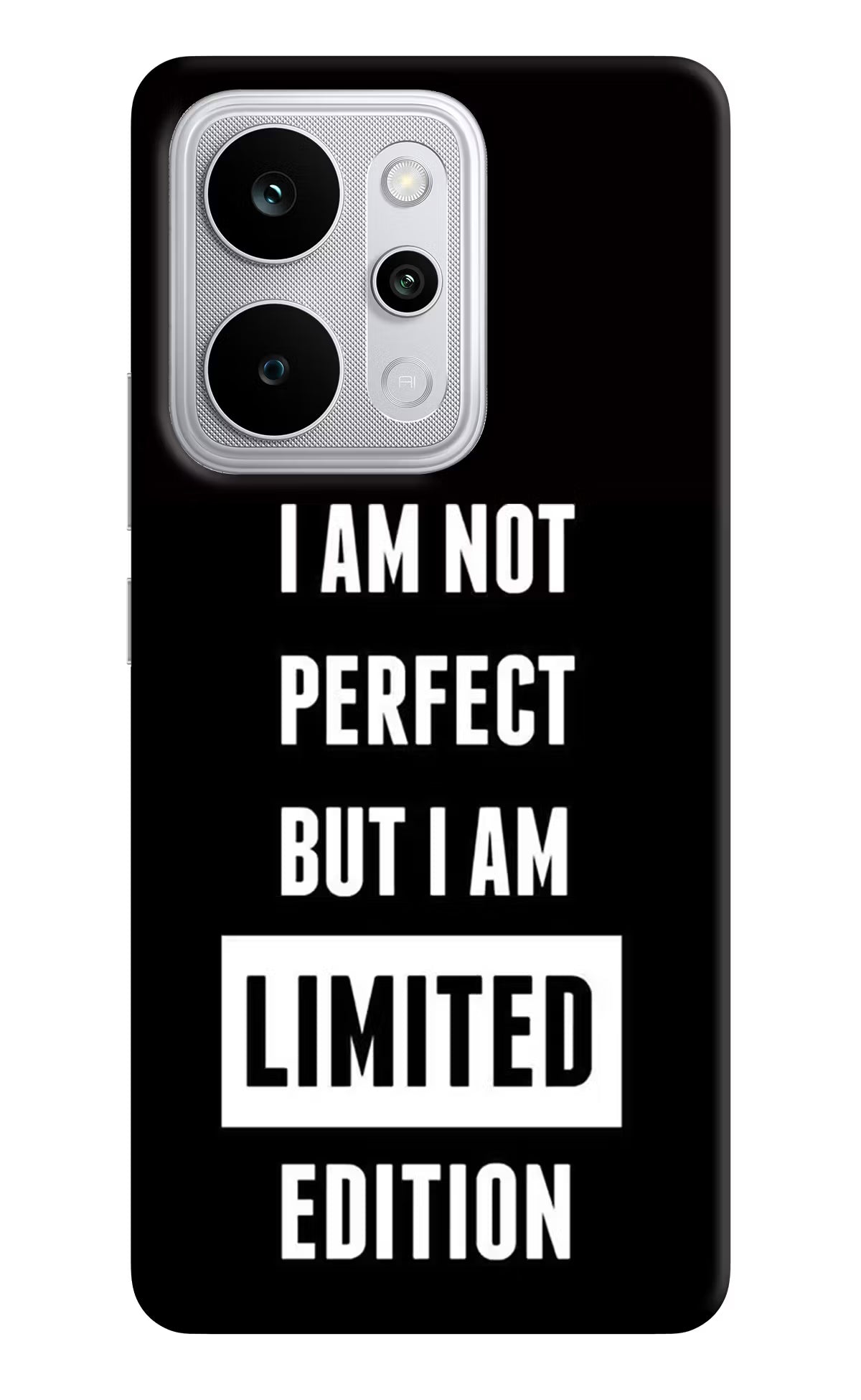 I Am Not Perfect But I Am Limited Edition Realme P4 Power 5G Back Cover