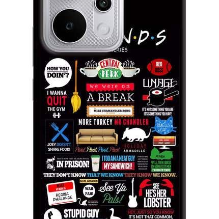 FRIENDS Realme P4 Power 5G Hard Case Back Cover by Casekaro