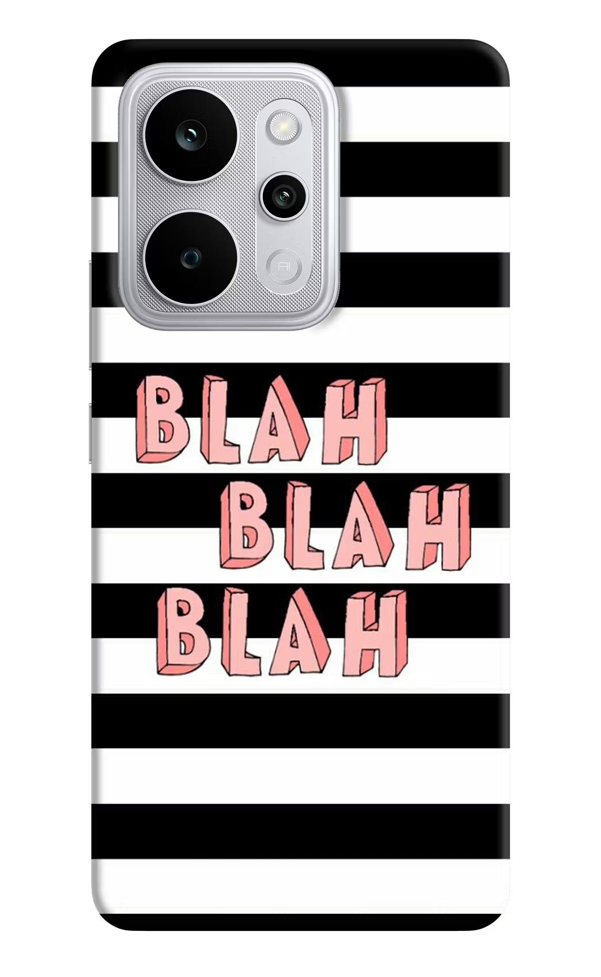 Blah Blah Blah Realme P4 Power 5G Back Cover