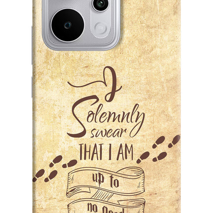 I Solemnly swear that i up to no good Realme P4 Power 5G Hard Case Back Cover by Casekaro