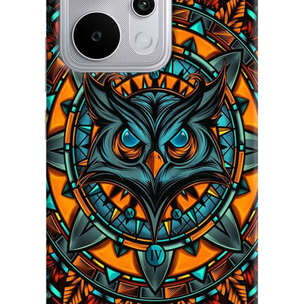 Angry Owl Art Realme P4 Power 5G Hard Case Back Cover by Casekaro