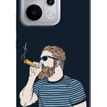 Smoking Realme P4 Power 5G Hard Case Back Cover by Casekaro