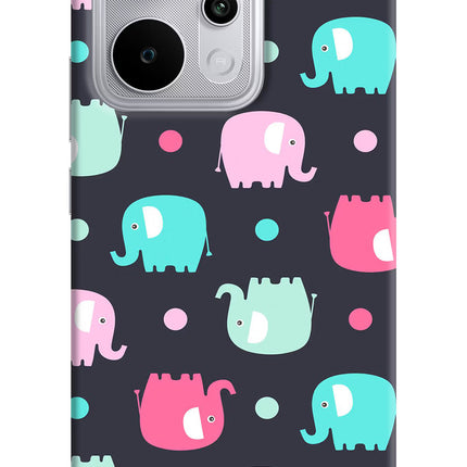 Elephants Realme P4 Power 5G Hard Case Back Cover by Casekaro