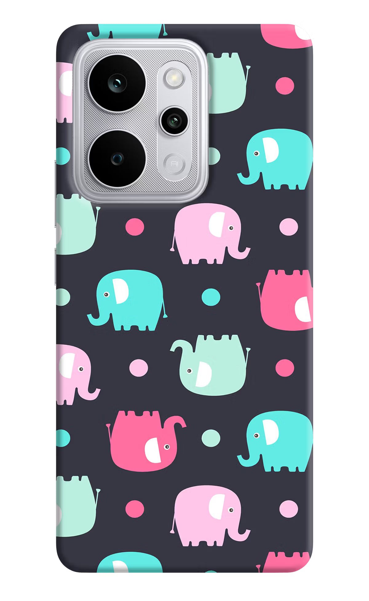 Elephants Realme P4 Power 5G Back Cover