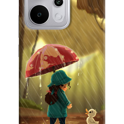 Rainy Day Realme P4 Power 5G Hard Case Back Cover by Casekaro